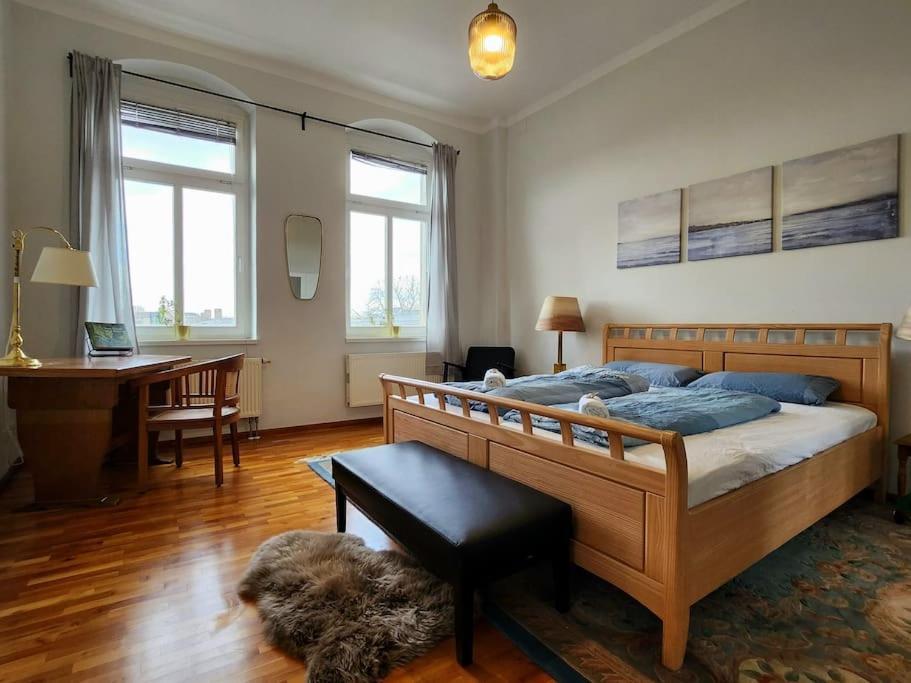 4 Raum Wohnung Mit Balkon Auf 120Sqm In Top Lage Dresden Bagian luar foto